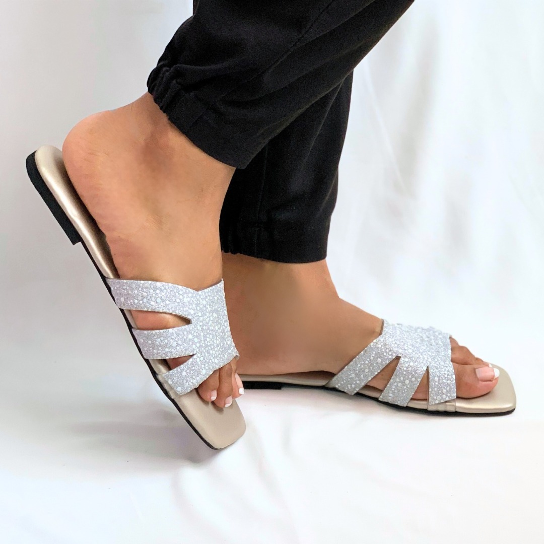 Tiara Flat Slide Sandal-1110264