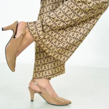 Valeny Stiletto Heel Sling Back Pump Shoe-1140271