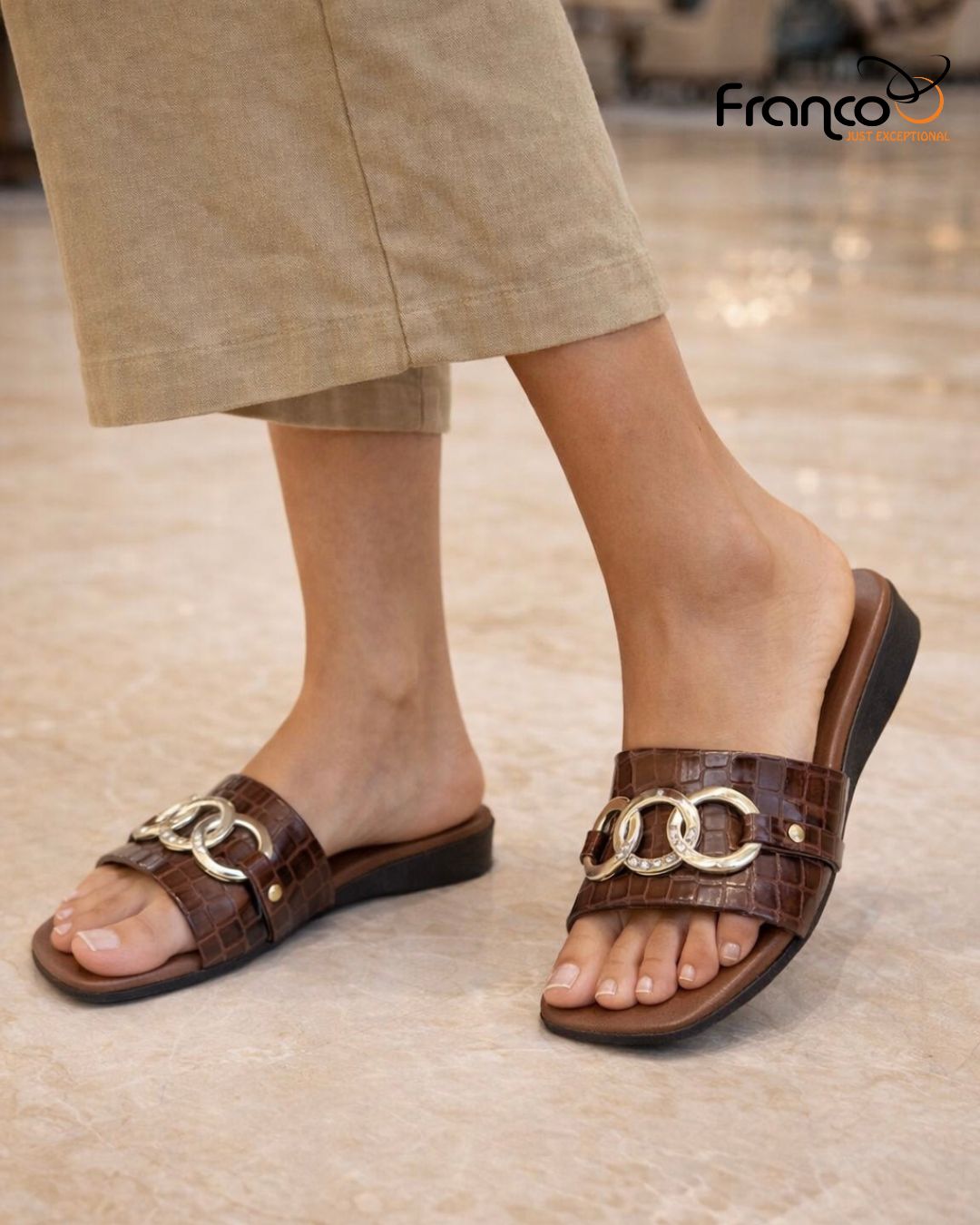 Cindy Low Wedge Sandal-1110341