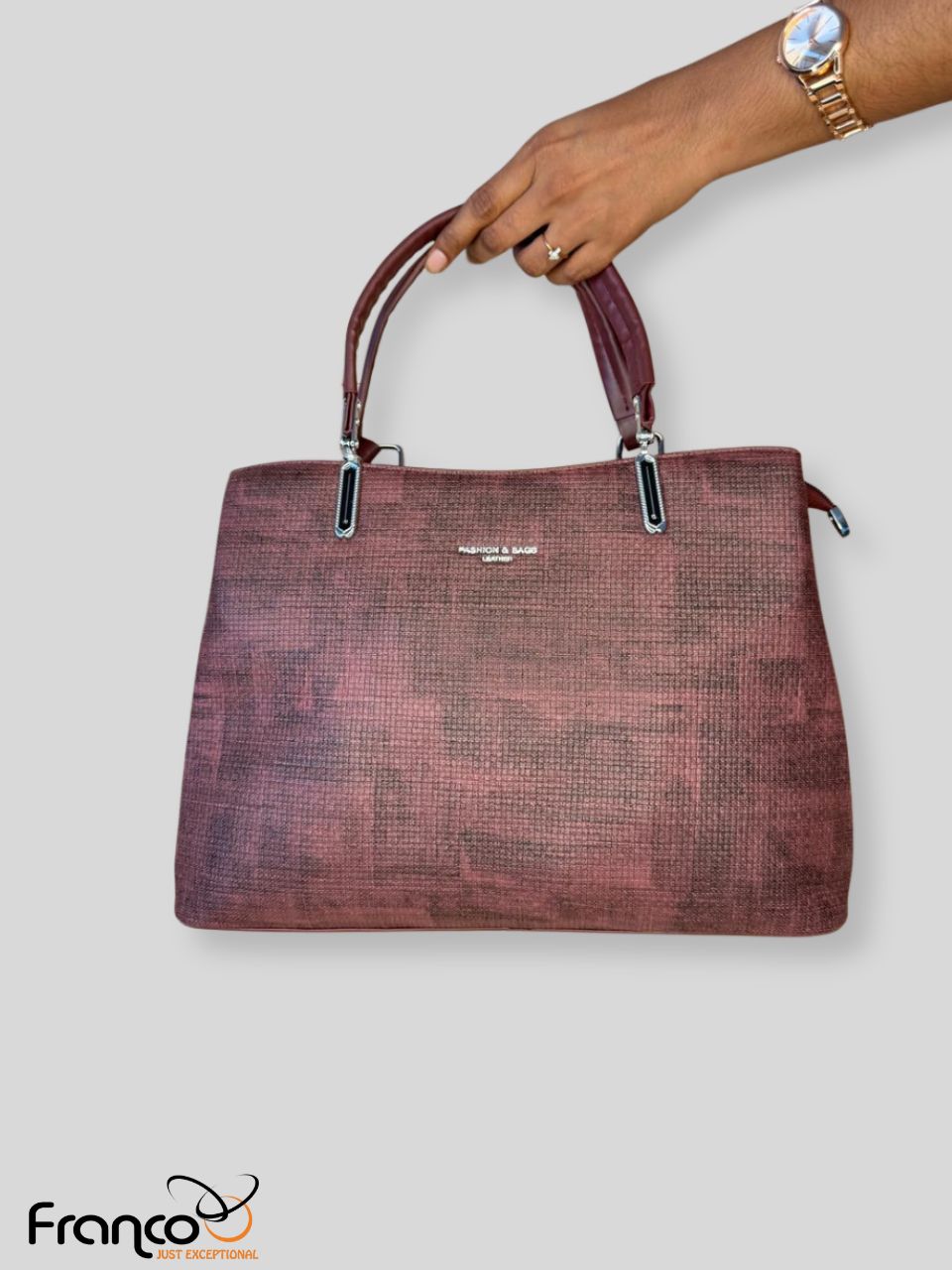 Alessia Double-Strapped Hand Bag